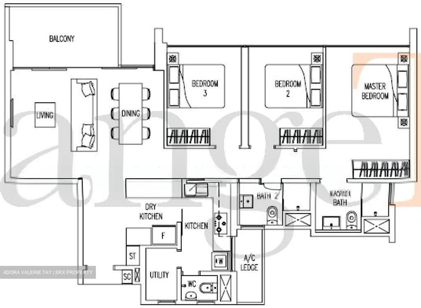 Twin Waterfalls (D19), Condominium #621208161